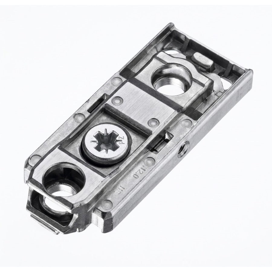 T-type Linear Mounting Plate 0mm Euroscrews 15mm