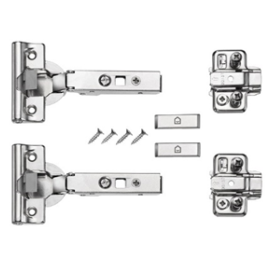 T-type 2 pack 110º Complete with Mounting Plates