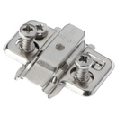 T-type Mounting Plate 0mm Euroscrews 15mm