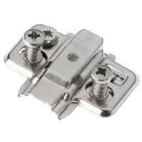 T-type Mounting Plate 0mm Euroscrews 15mm