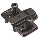 T-type Mounting Plate 0mm Euroscrews 15mm Noir